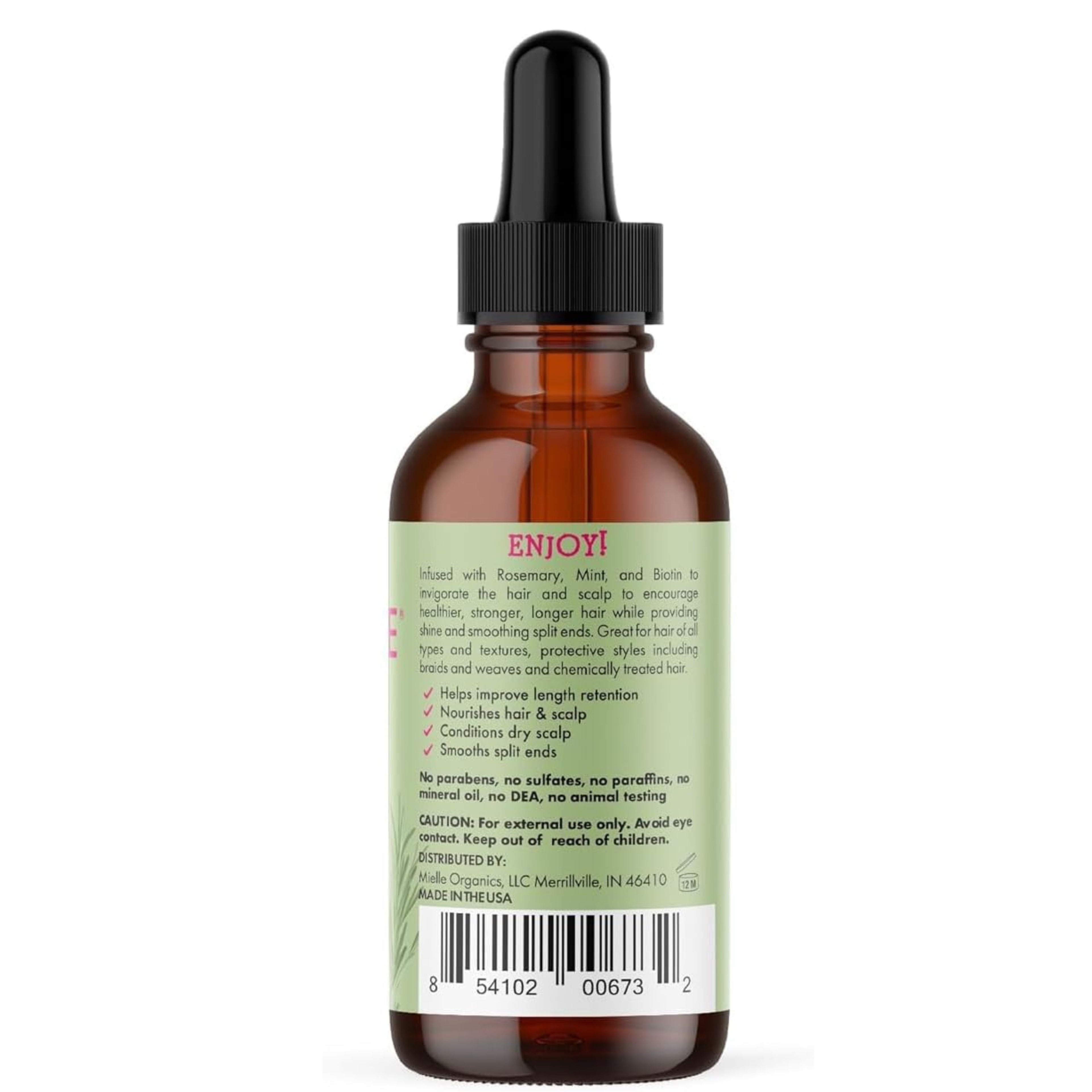 Mielle Organics Rosemary Mint Hair Oil – 2 oz