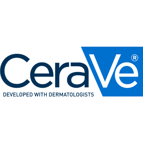 CeraVe skincare brand logo featured as an official partner with Pharmaelegance UK beauty store