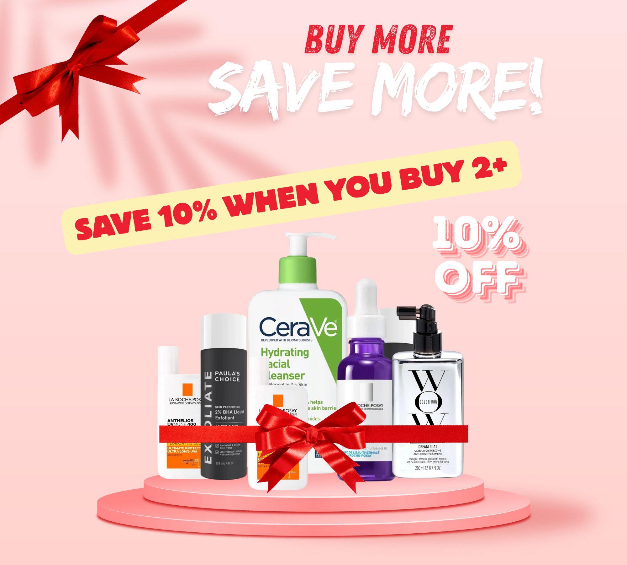 Pharmaelegance UK Buy More Save More offer – get 10% off when you buy three or more skincare and beauty products
