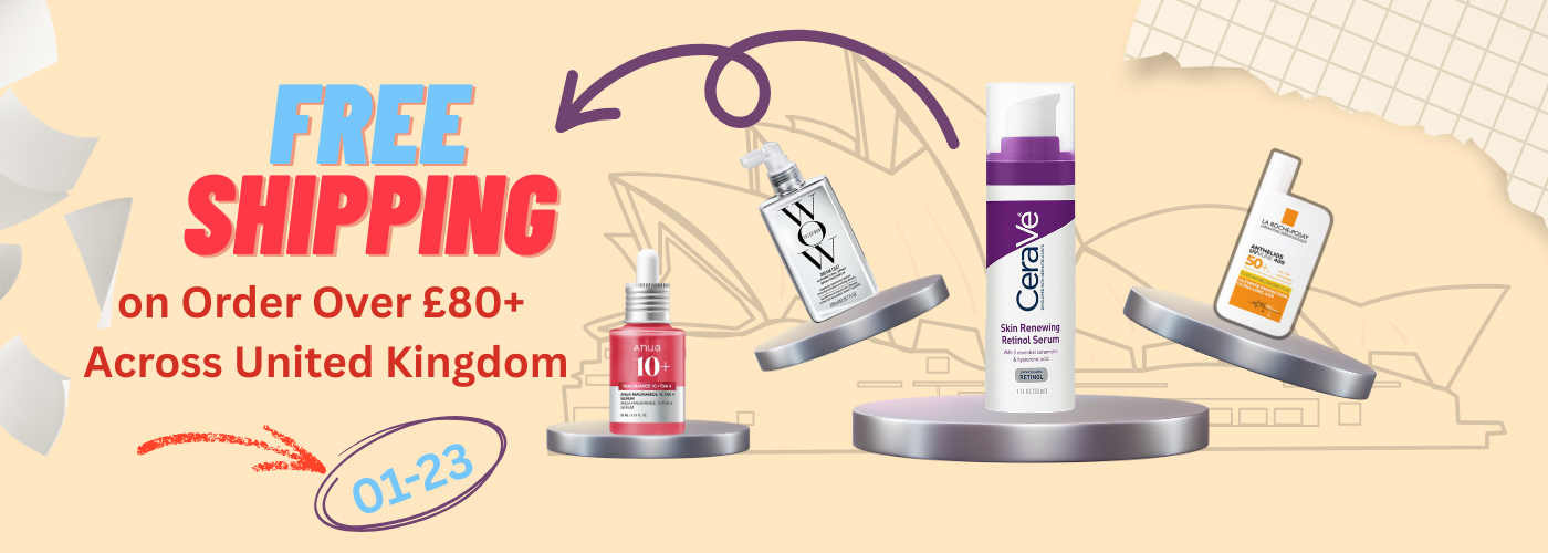 Pharmaelegance UK offers free shipping on skincare and beauty orders over £80